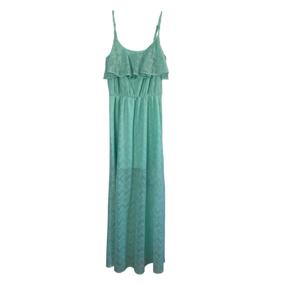 HeartSoul Aqua Lace Dress